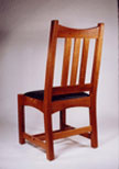 Details on the Classic Craftsman Dining Chair - 3-strut Mahogany