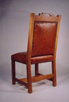 Details on the Mission Dining Chair
