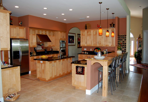 Salt Tide Contemporary Craftsman Kitchen