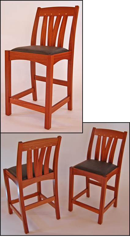 East / West Bar Stool