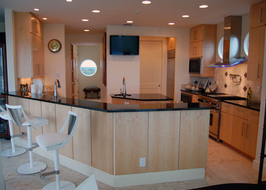 Oceanfront Euro Modern Kitchen 3